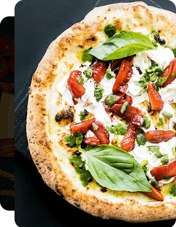 pizza de tomate seco